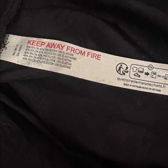 Intimately by Free People Black Mesh & Cut Velvet Floral Print Long Sleeve Top - Picture 6 of 6